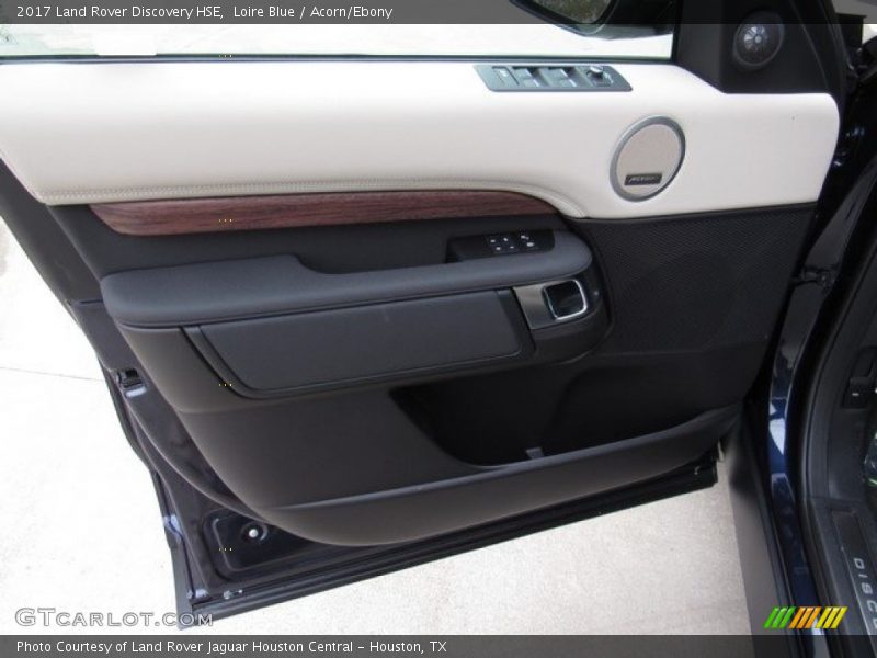Loire Blue / Acorn/Ebony 2017 Land Rover Discovery HSE