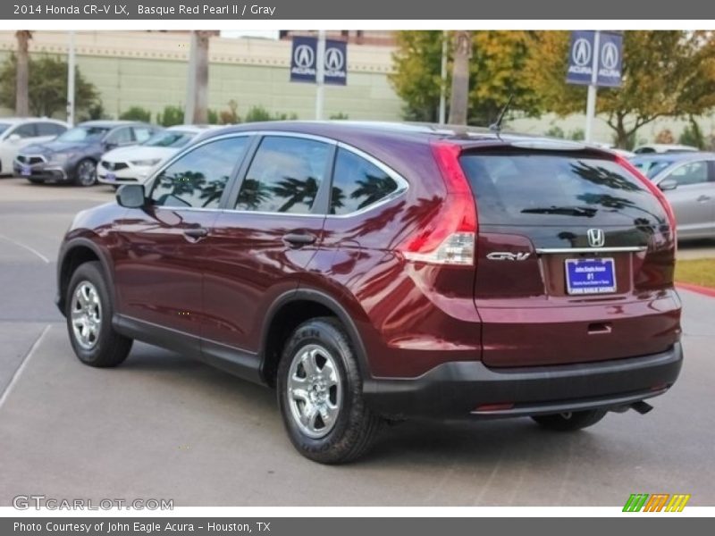 Basque Red Pearl II / Gray 2014 Honda CR-V LX