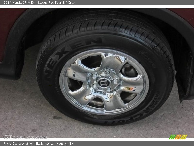 Basque Red Pearl II / Gray 2014 Honda CR-V LX