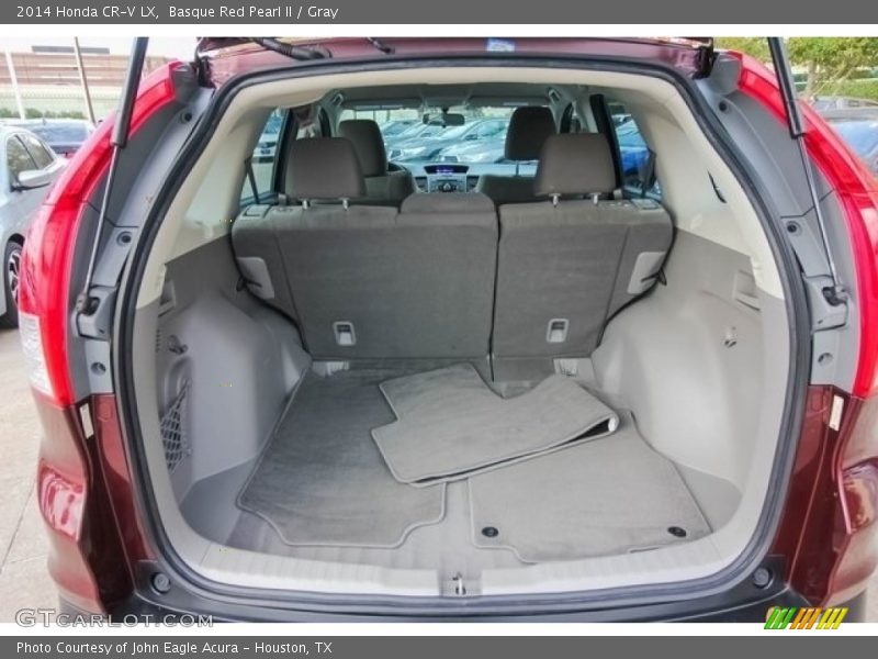 Basque Red Pearl II / Gray 2014 Honda CR-V LX