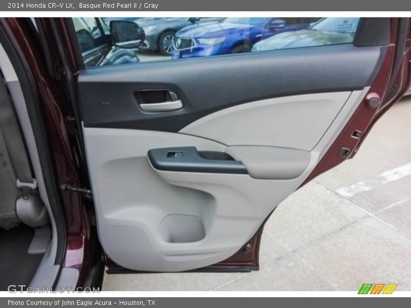 Basque Red Pearl II / Gray 2014 Honda CR-V LX