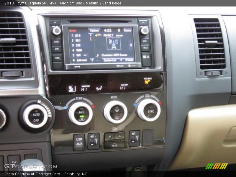 Midnight Black Metallic / Sand Beige 2018 Toyota Sequoia SR5 4x4