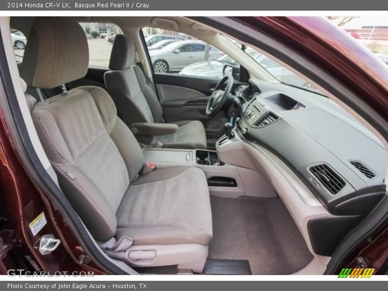 Basque Red Pearl II / Gray 2014 Honda CR-V LX