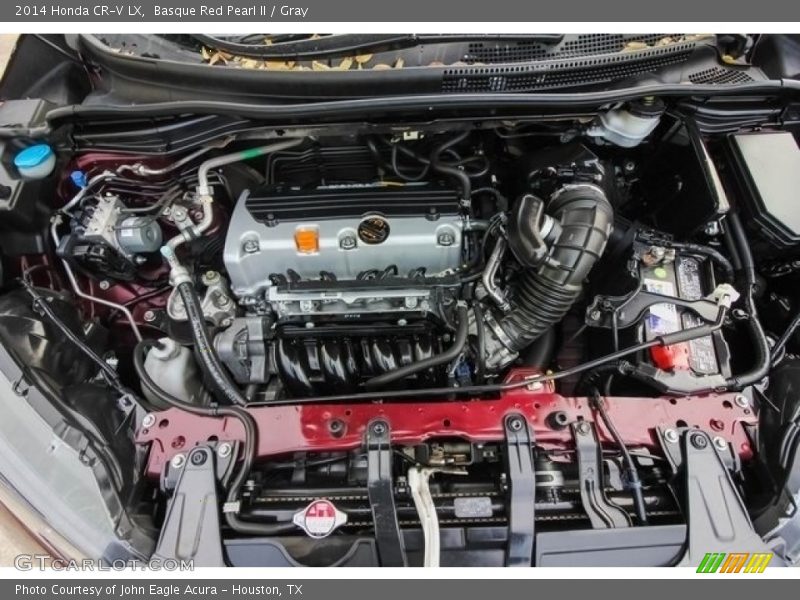 Basque Red Pearl II / Gray 2014 Honda CR-V LX