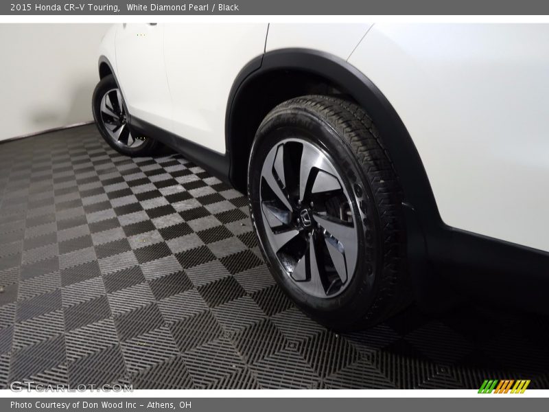 White Diamond Pearl / Black 2015 Honda CR-V Touring