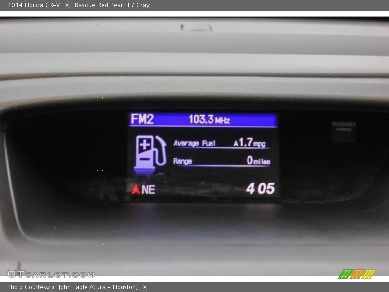 Basque Red Pearl II / Gray 2014 Honda CR-V LX