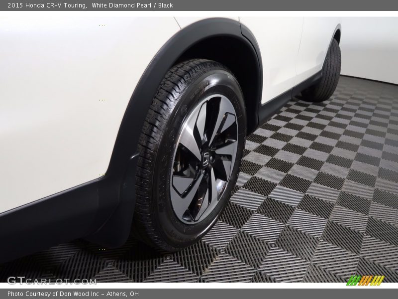 White Diamond Pearl / Black 2015 Honda CR-V Touring