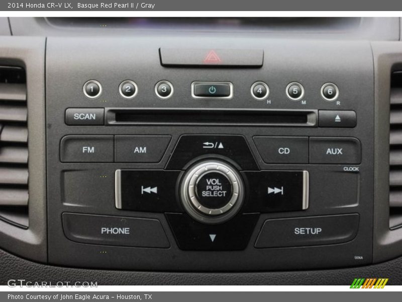 Basque Red Pearl II / Gray 2014 Honda CR-V LX