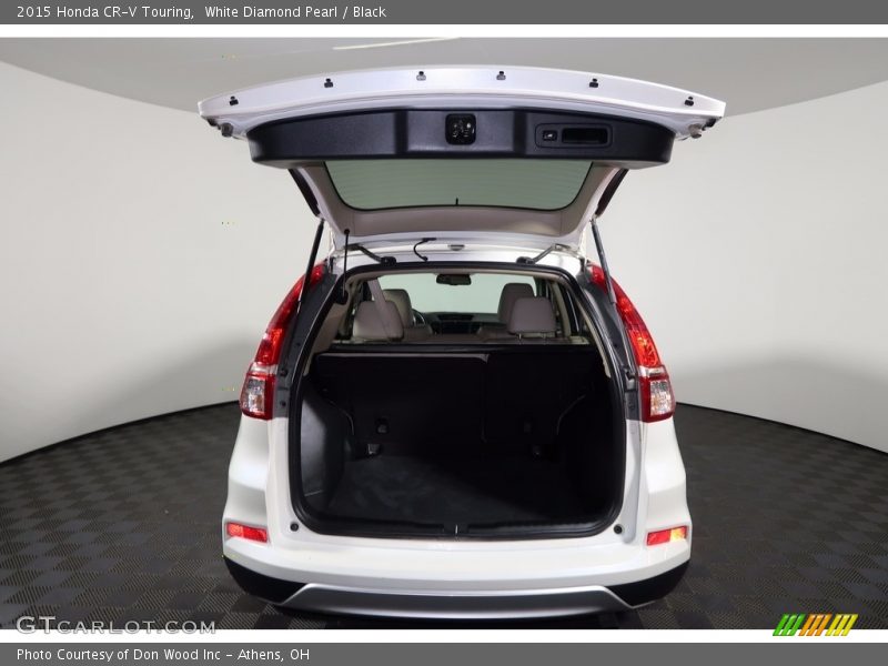 White Diamond Pearl / Black 2015 Honda CR-V Touring