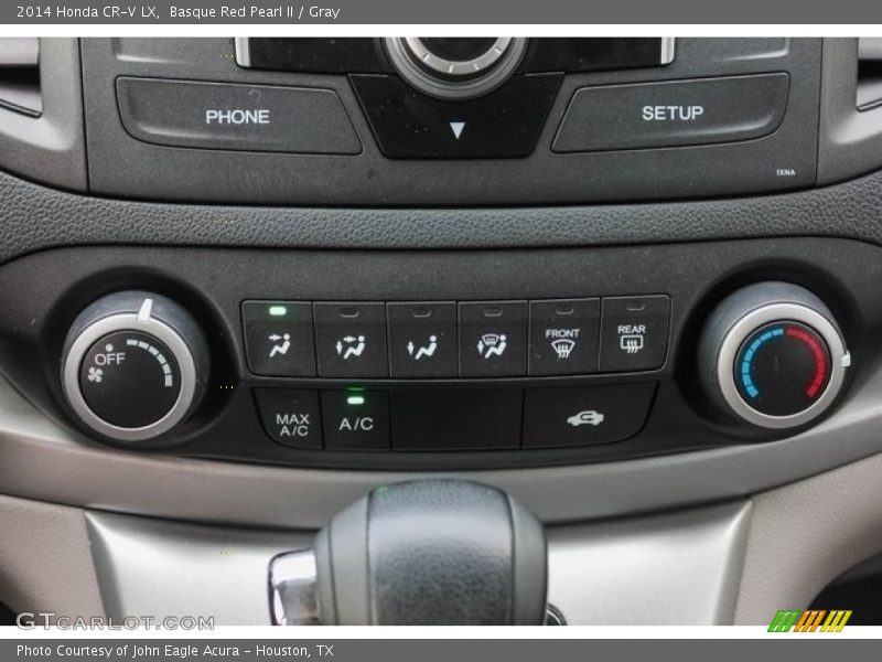 Basque Red Pearl II / Gray 2014 Honda CR-V LX