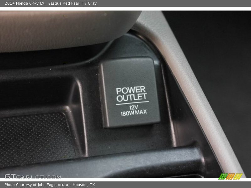 Basque Red Pearl II / Gray 2014 Honda CR-V LX