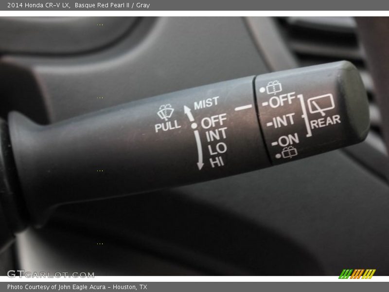 Basque Red Pearl II / Gray 2014 Honda CR-V LX