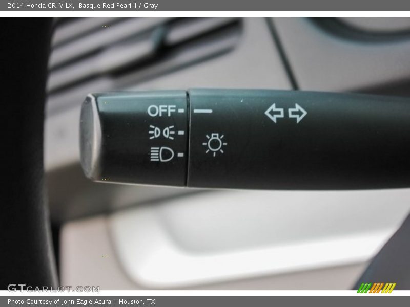 Basque Red Pearl II / Gray 2014 Honda CR-V LX