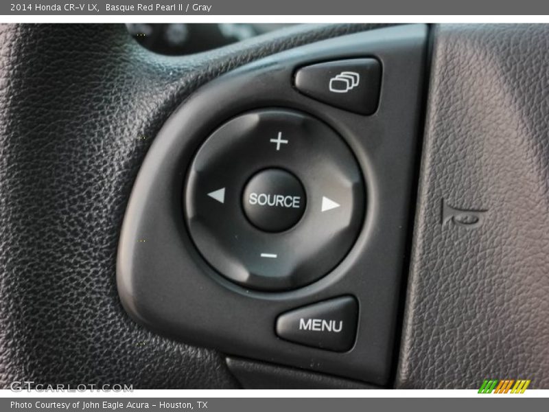 Basque Red Pearl II / Gray 2014 Honda CR-V LX