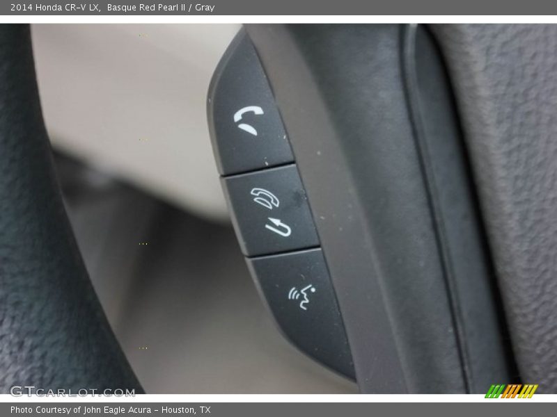 Basque Red Pearl II / Gray 2014 Honda CR-V LX