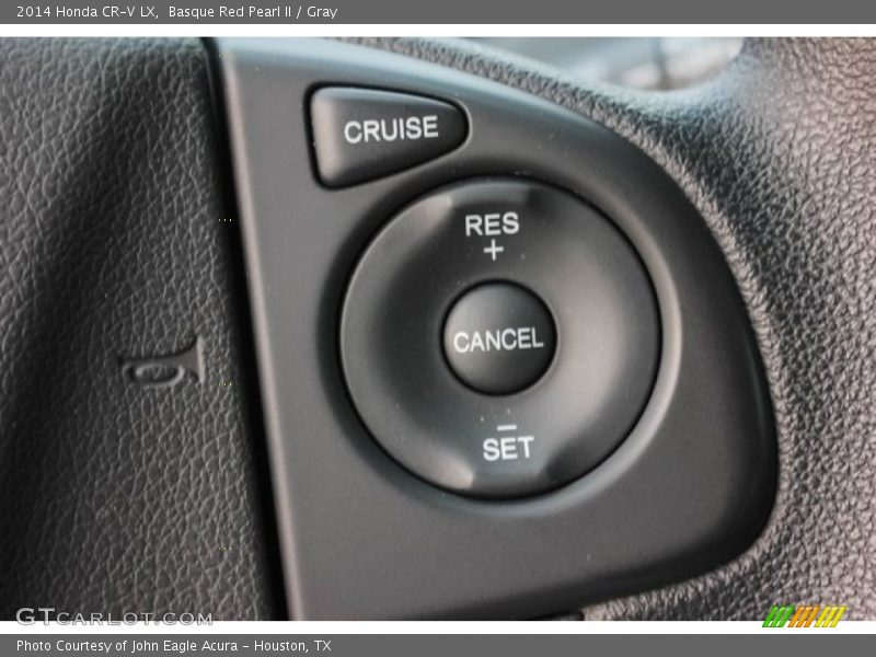 Basque Red Pearl II / Gray 2014 Honda CR-V LX
