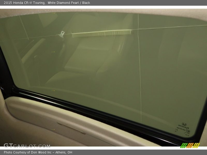 White Diamond Pearl / Black 2015 Honda CR-V Touring