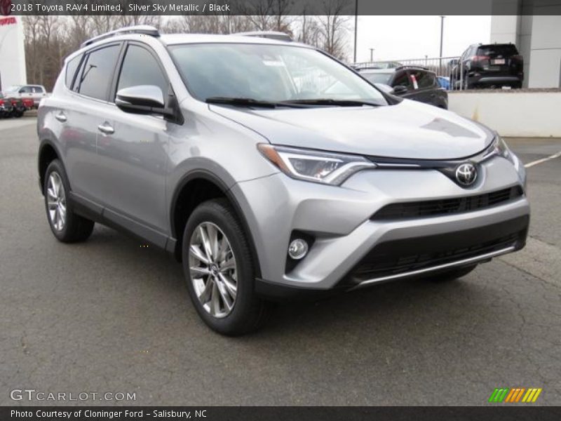 Front 3/4 View of 2018 RAV4 Limited