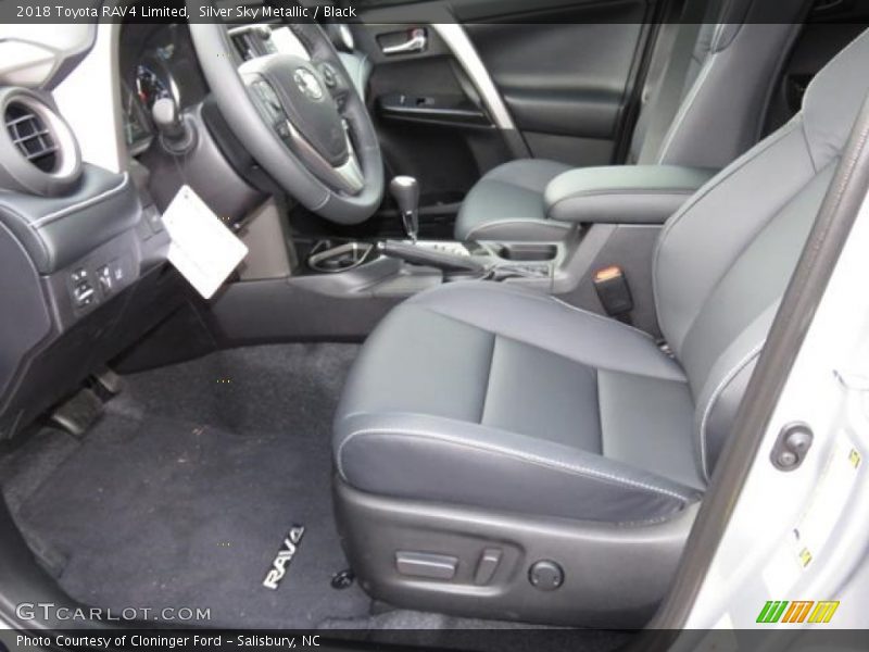 Front Seat of 2018 RAV4 Limited