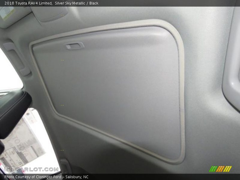 Silver Sky Metallic / Black 2018 Toyota RAV4 Limited