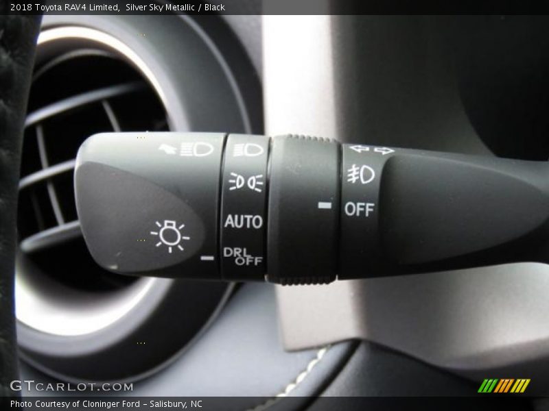 Controls of 2018 RAV4 Limited