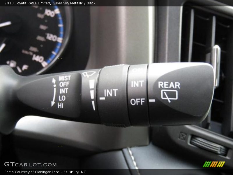 Controls of 2018 RAV4 Limited