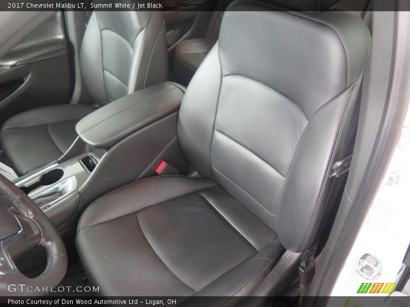 Summit White / Jet Black 2017 Chevrolet Malibu LT