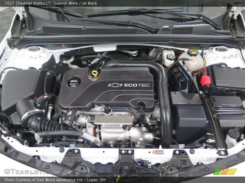 Summit White / Jet Black 2017 Chevrolet Malibu LT