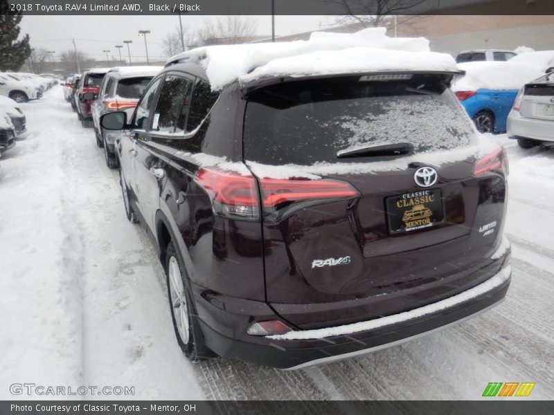 Black / Black 2018 Toyota RAV4 Limited AWD