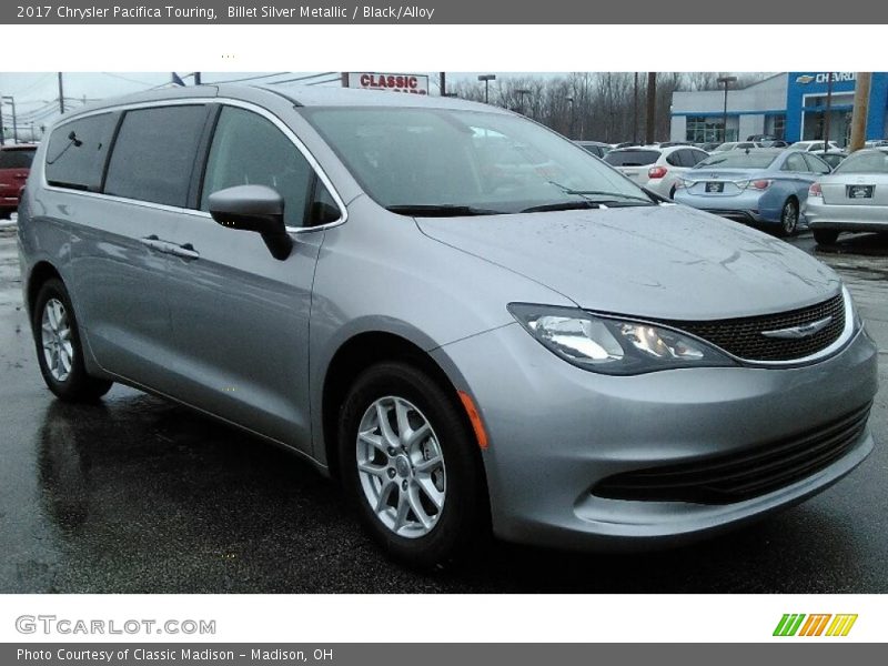 Billet Silver Metallic / Black/Alloy 2017 Chrysler Pacifica Touring