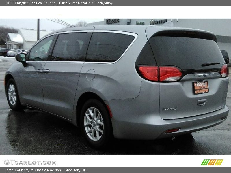Billet Silver Metallic / Black/Alloy 2017 Chrysler Pacifica Touring