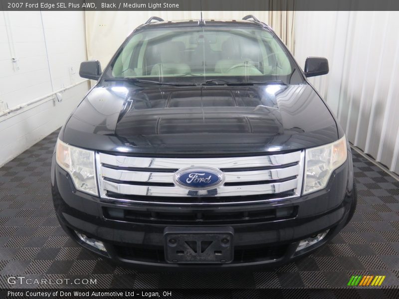 Black / Medium Light Stone 2007 Ford Edge SEL Plus AWD