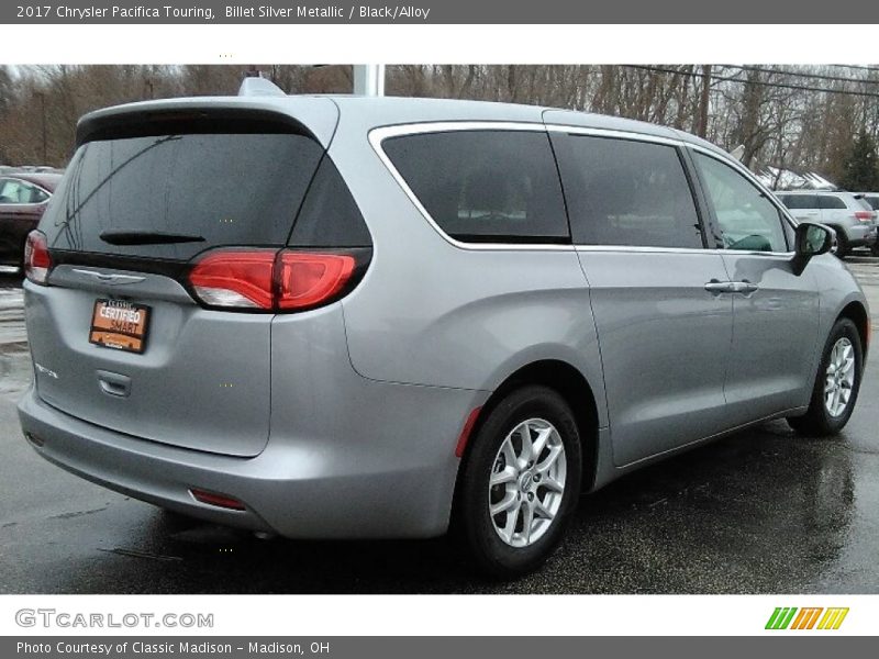 Billet Silver Metallic / Black/Alloy 2017 Chrysler Pacifica Touring