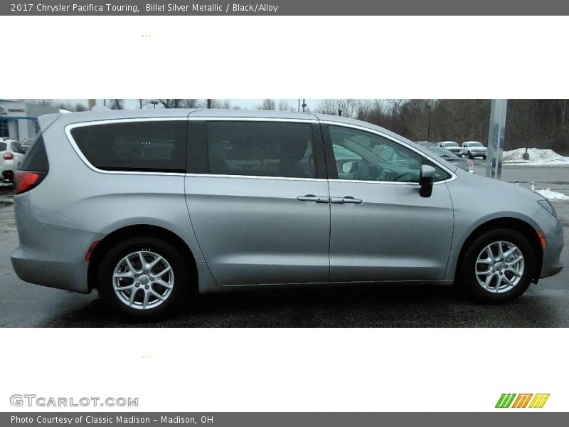 Billet Silver Metallic / Black/Alloy 2017 Chrysler Pacifica Touring