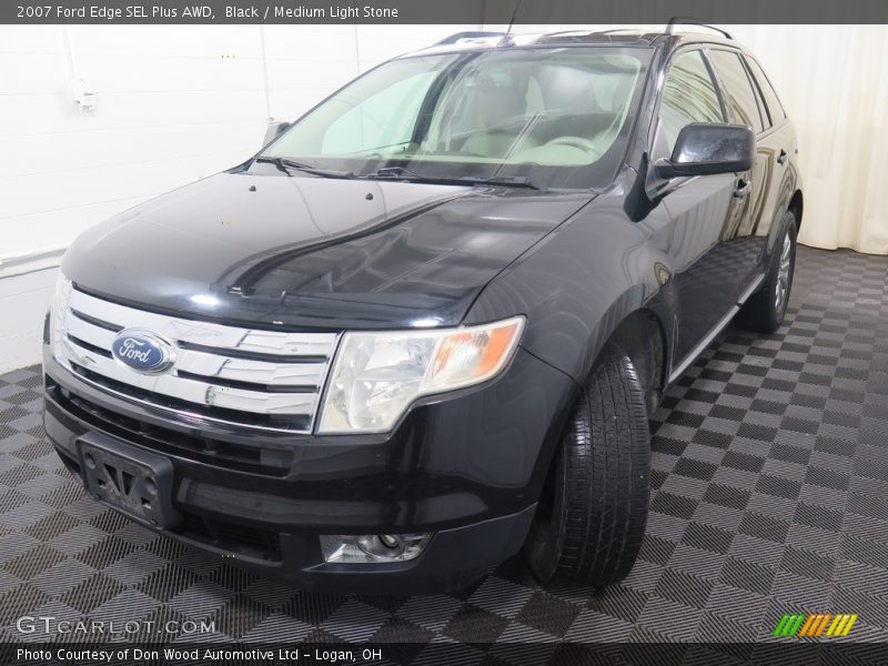 Black / Medium Light Stone 2007 Ford Edge SEL Plus AWD