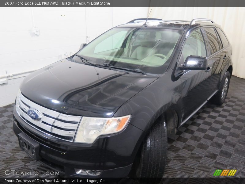 Black / Medium Light Stone 2007 Ford Edge SEL Plus AWD