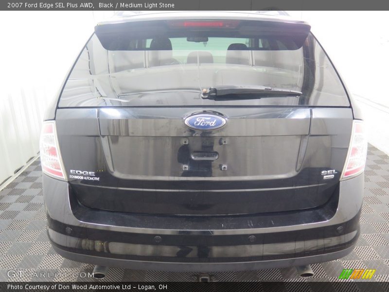 Black / Medium Light Stone 2007 Ford Edge SEL Plus AWD
