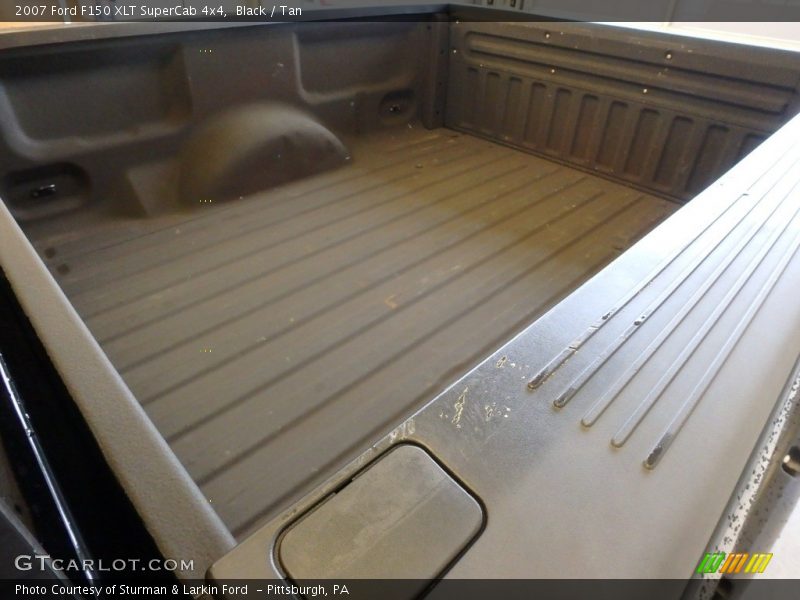 Black / Tan 2007 Ford F150 XLT SuperCab 4x4