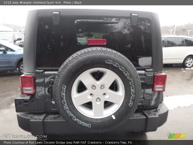 Rhino / Black 2018 Jeep Wrangler Unlimited Sport 4x4