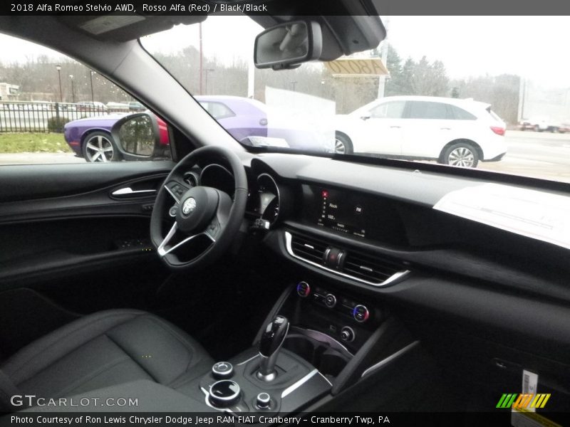 Rosso Alfa (Red) / Black/Black 2018 Alfa Romeo Stelvio AWD