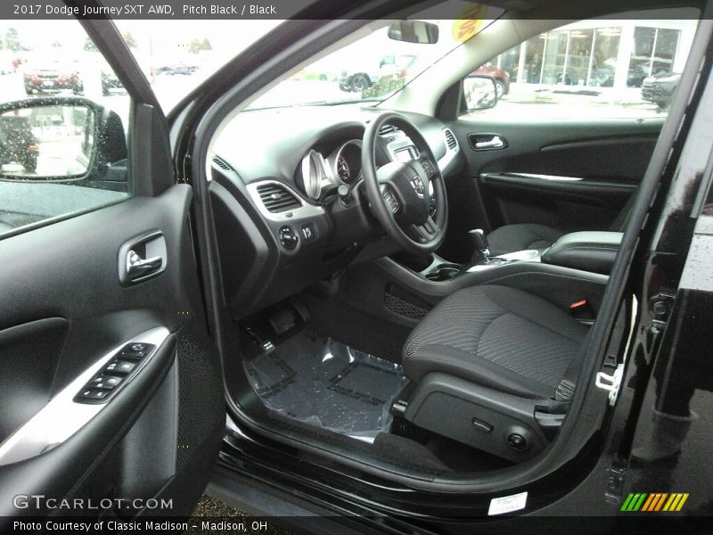 Pitch Black / Black 2017 Dodge Journey SXT AWD