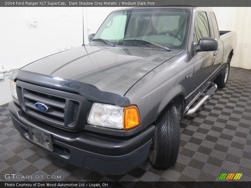 Dark Shadow Grey Metallic / Medium Dark Flint 2004 Ford Ranger XLT SuperCab