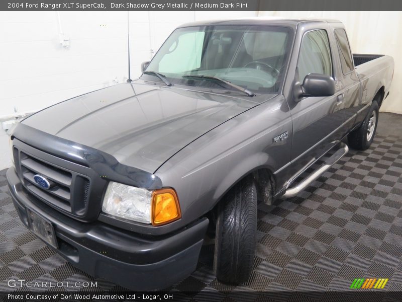 Dark Shadow Grey Metallic / Medium Dark Flint 2004 Ford Ranger XLT SuperCab