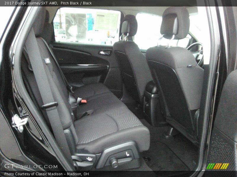 Pitch Black / Black 2017 Dodge Journey SXT AWD