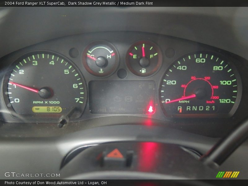 Dark Shadow Grey Metallic / Medium Dark Flint 2004 Ford Ranger XLT SuperCab