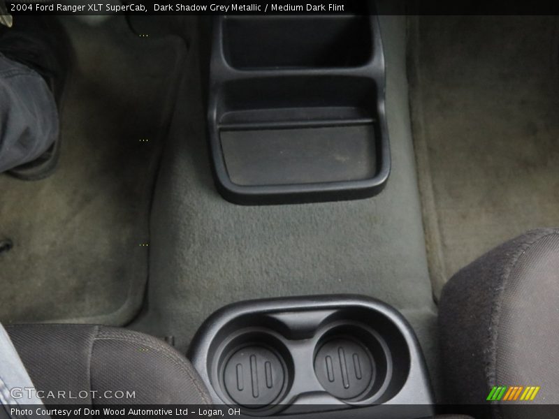 Dark Shadow Grey Metallic / Medium Dark Flint 2004 Ford Ranger XLT SuperCab