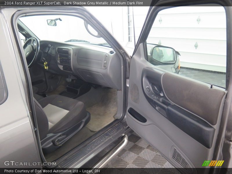 Dark Shadow Grey Metallic / Medium Dark Flint 2004 Ford Ranger XLT SuperCab