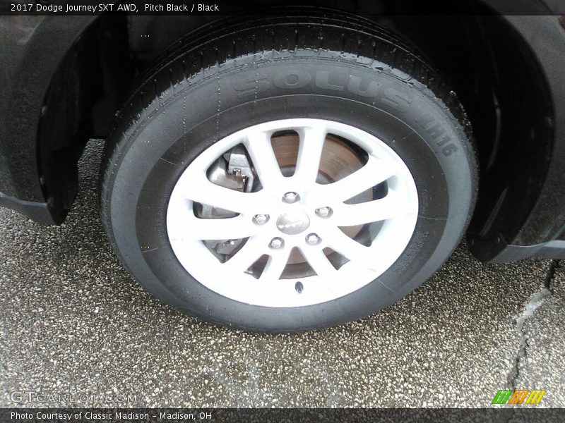 Pitch Black / Black 2017 Dodge Journey SXT AWD