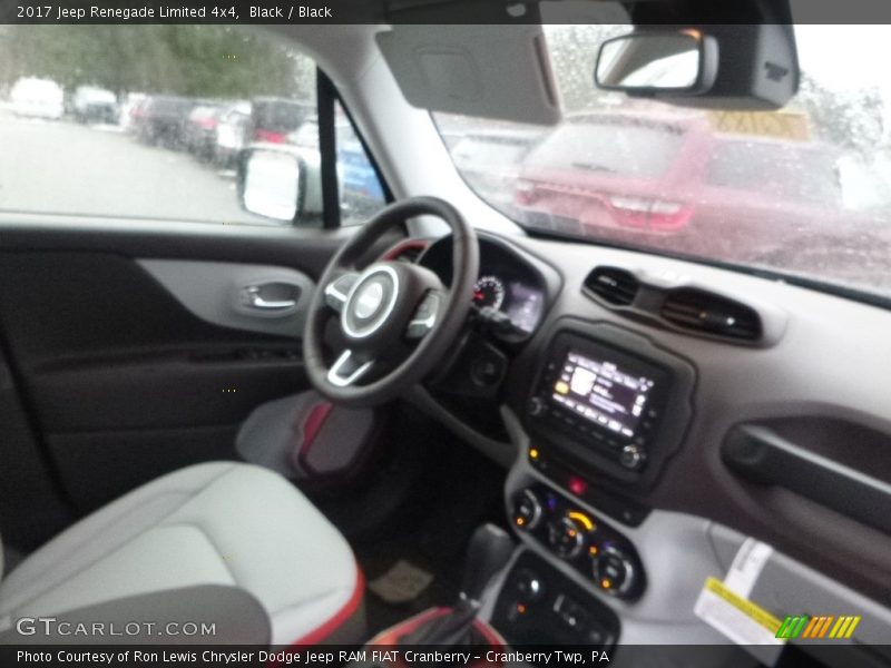 Black / Black 2017 Jeep Renegade Limited 4x4