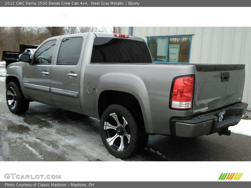 Steel Gray Metallic / Ebony 2012 GMC Sierra 1500 Denali Crew Cab 4x4